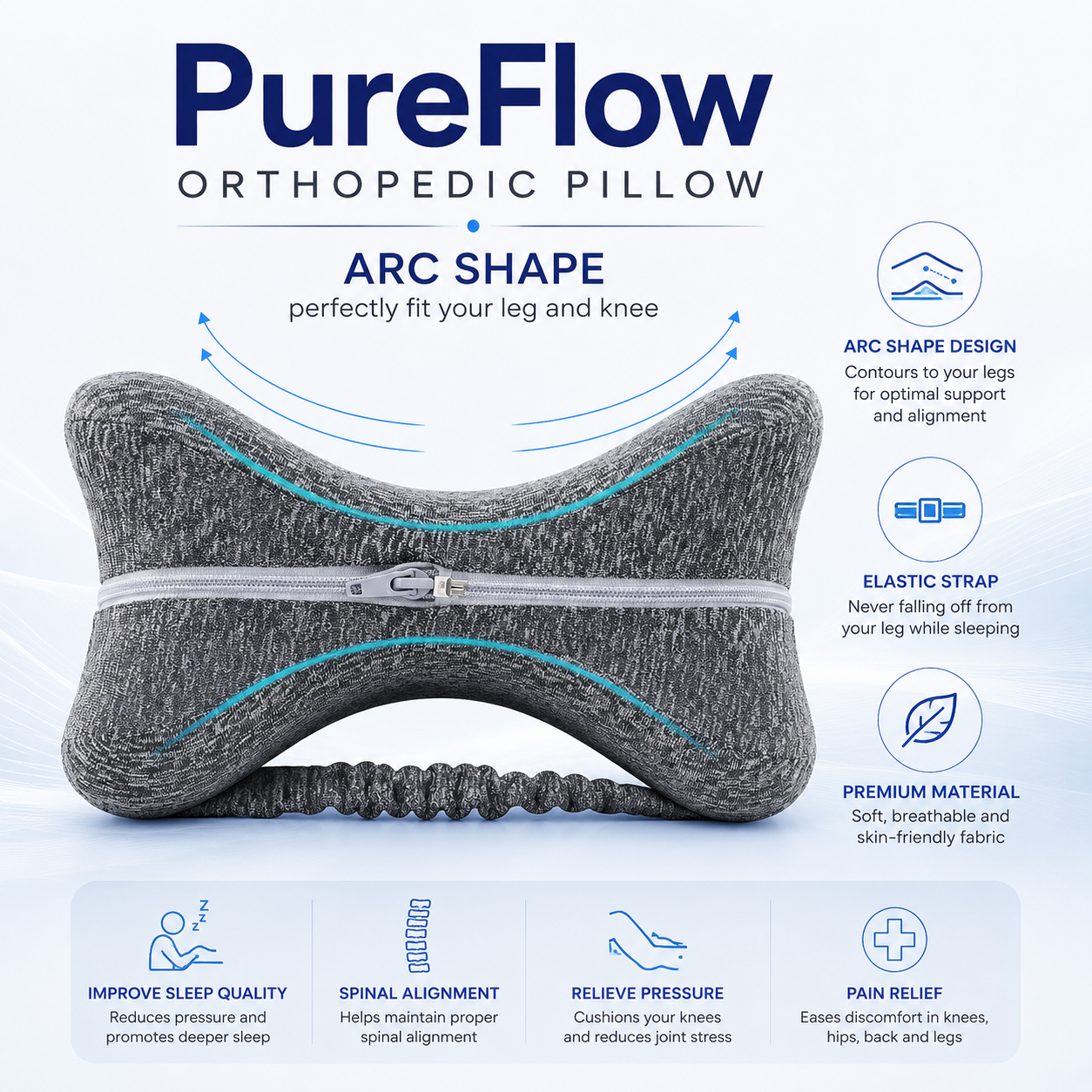 PureFlow Orthopedic Pillow